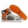Supra Skytop Mens Grey Orange Shoes