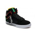 Supra Vaider High Top Black White Shoes For Men