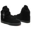 Supra TK Society Shoes Black Suede