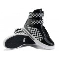 Supra TK Society Shoes Black White Grid