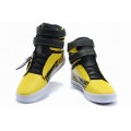 Supra TK Society Shoes Embossing Yellow Black For Men