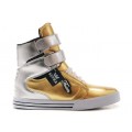 Supra TK Society Shoes Gold Silver
