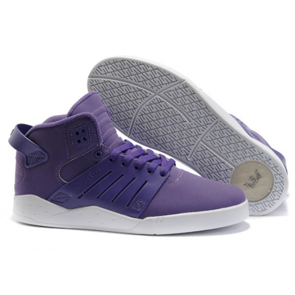 Mens Supra Skytop III Shoes Purple White