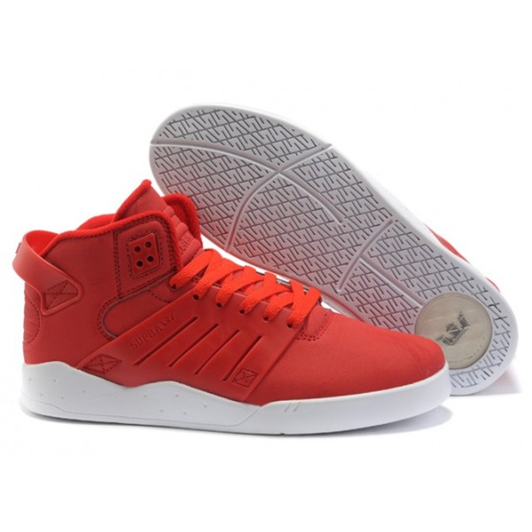 Mens Supra Skytop III Shoes Red White