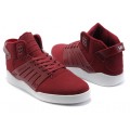 Mens Supra Skytop III Shoes Wine Red White