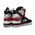 Supra Skytop II Mens Skate Shoe Black White Red