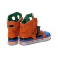 Supra Skytop II Mens Skate Shoe Bright Blue Orange White