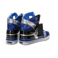 Supra Skytop II Mens Skate Shoe Bright Blue Silver Black