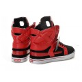 Supra Skytop II Mens Skate Shoe Red Black White