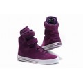 Supra TK Society purple red suede Shoes For Women