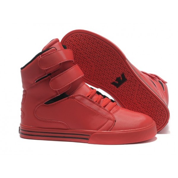 Supra TK Society Red Leather For Women
