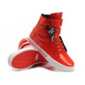 Supra TK Society Red Pattern Leather For Women