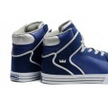 Supra Vaider High Top Blue White Black Shoes For Men