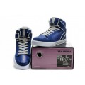 Supra Vaider High Top Blue White Black Shoes For Men