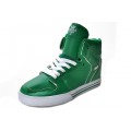 Supra Vaider High Top Green White Shoes For Men