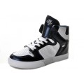 Supra Vaider High Top White Black Shoes For Men
