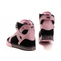 Womens Supra Skytop Shoes Pink Black cheap
